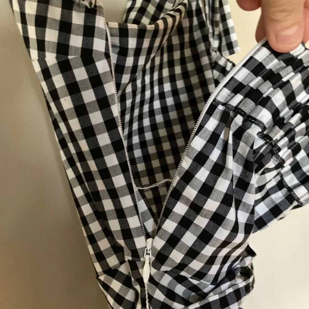 Pretty gingham print blouse - Picture 4 of 4